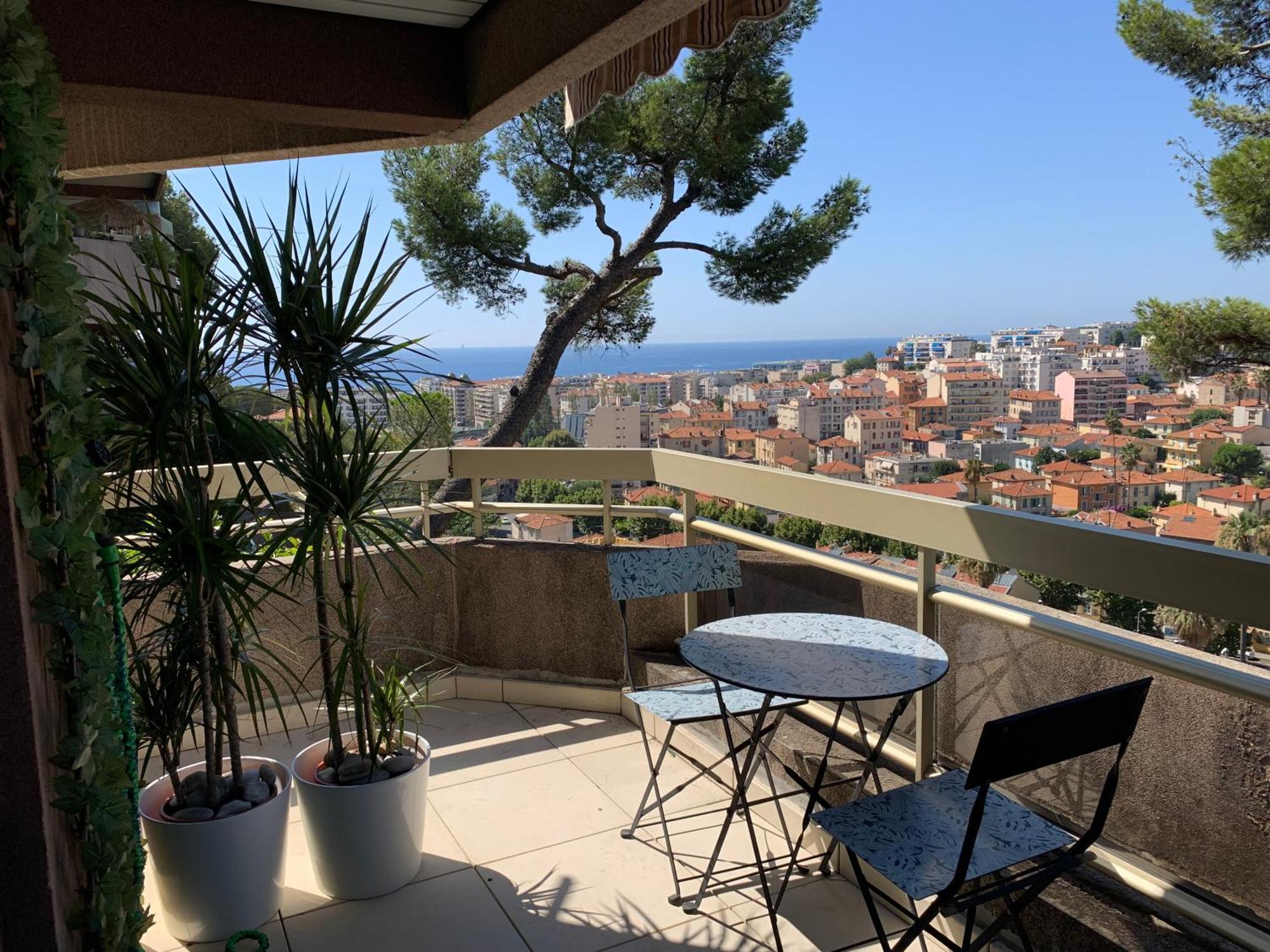 Nice, Grand Studio - Piscine - Terrasse Vue Mer Apartment Exterior photo