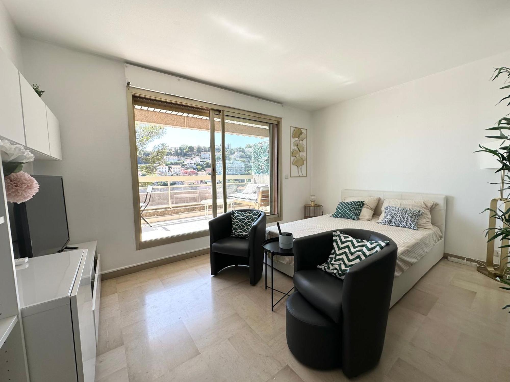 Nice, Grand Studio - Piscine - Terrasse Vue Mer Apartment Exterior photo