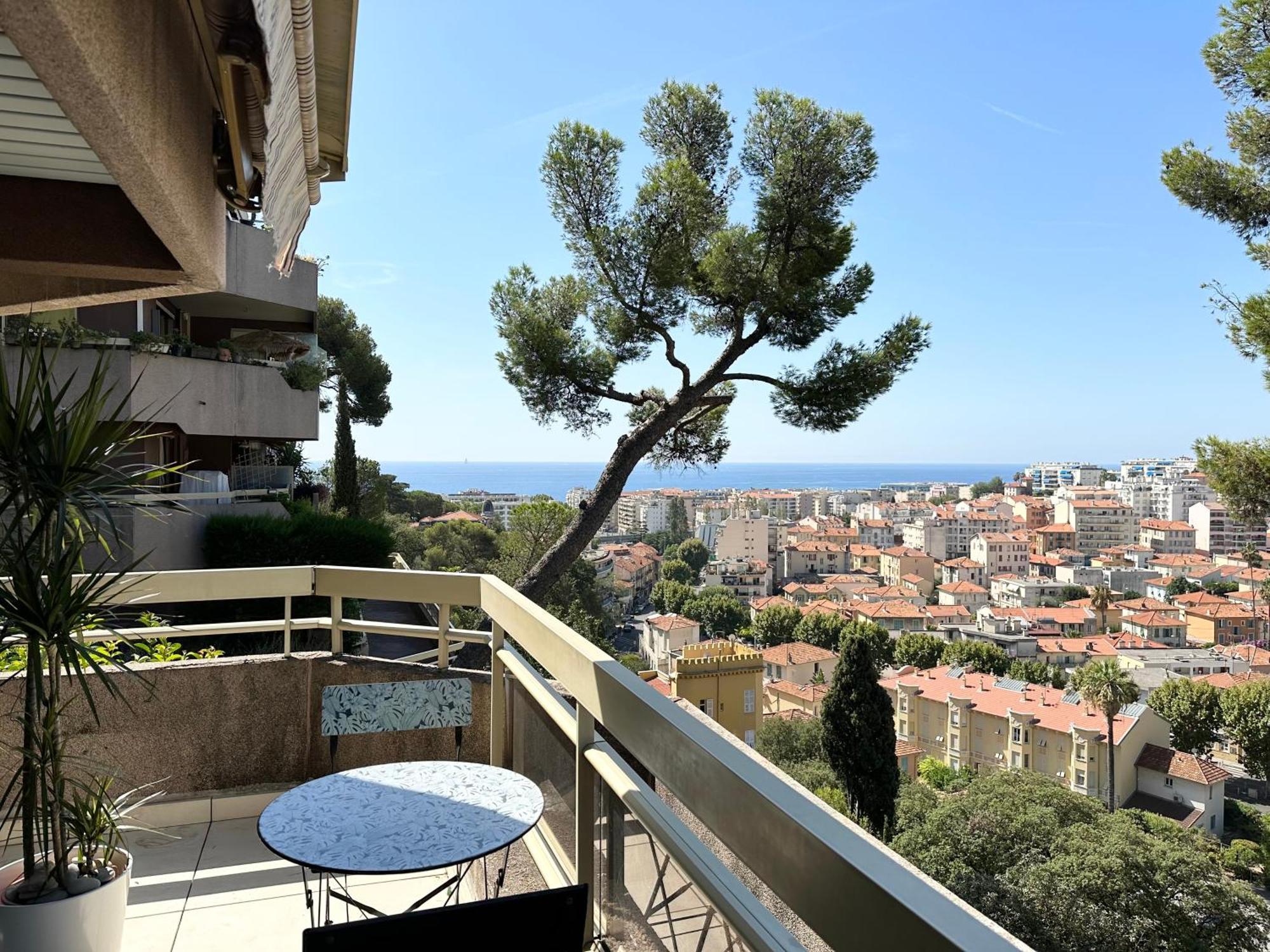 Nice, Grand Studio - Piscine - Terrasse Vue Mer Apartment Exterior photo